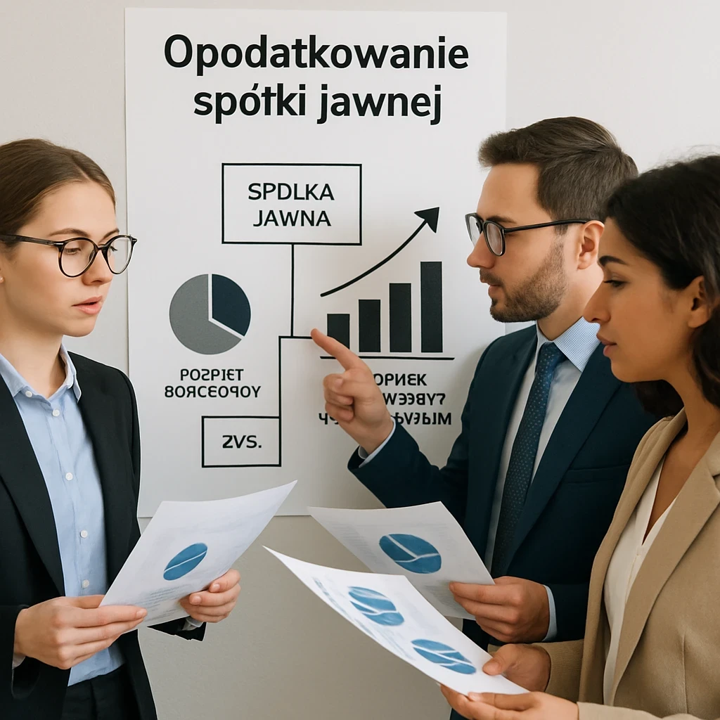 Jak opodatkować spółkę jawną?